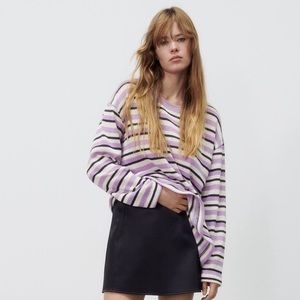 Zara Striped Rustic Sweater